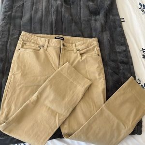 Men’s Express khaki slim jeans